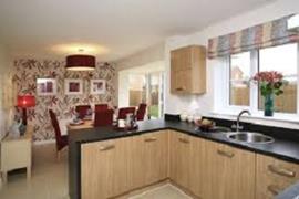 kitchen with Italian marble Counter tops