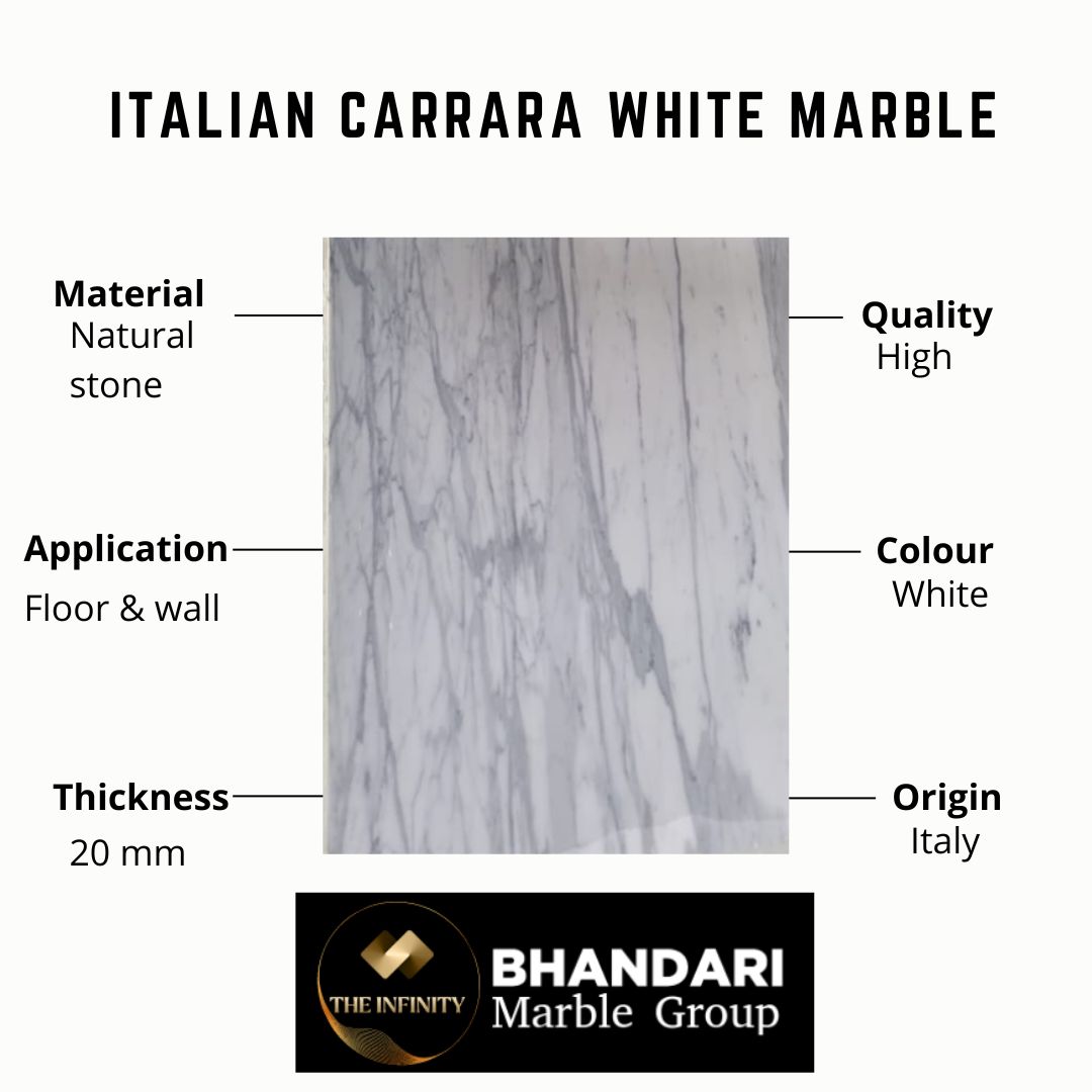 Carrara White Marble 