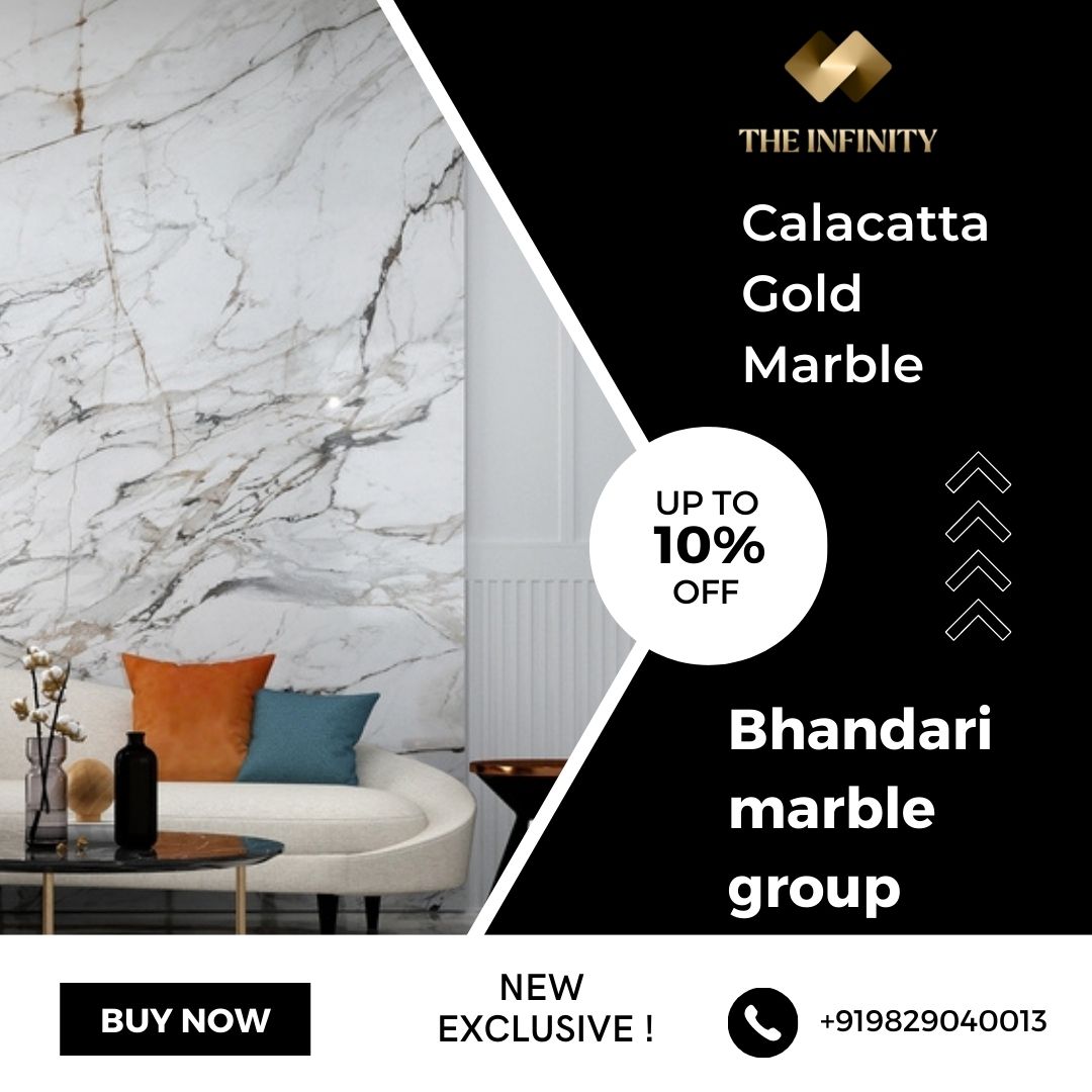 Calacatta Gold Marble In Kishangarh.